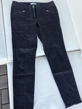 Loft Skinny Raw Hem Denim